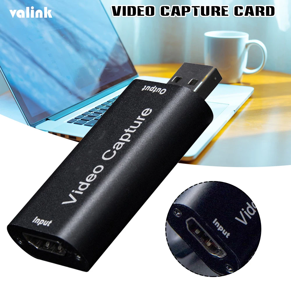 

4K 1080P 60hz USB2.0 Audio Video Capture Card HDMI To USB 2.0 Acquisition Card Live Streaming Plate Camera Switch Game Recording
