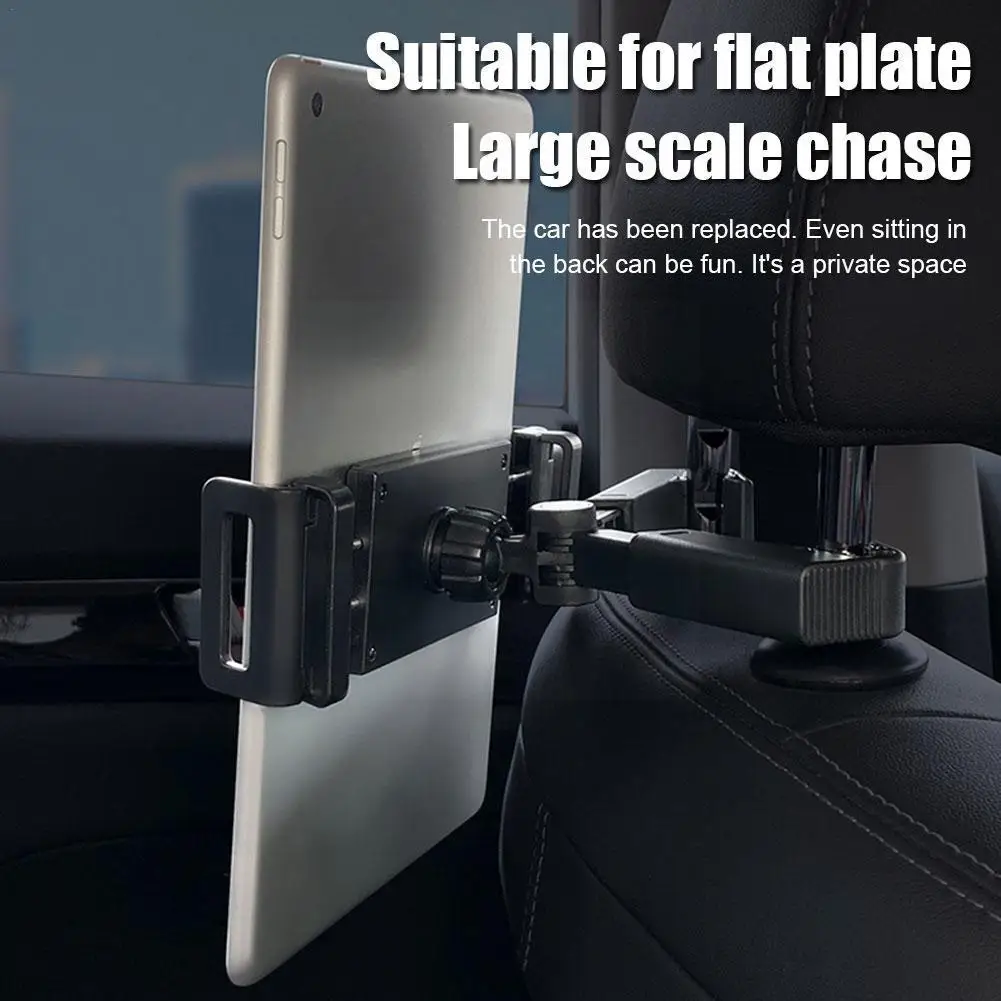 

Телескопический автомобильный держатель для телефона на заднюю подушку, автомобильный держатель для планшета на подголовник 4-11 дюймов R5h7