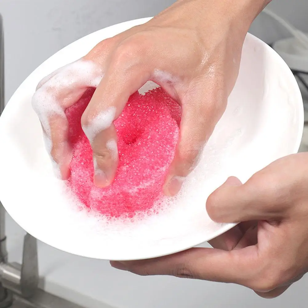 Креативная Бытовая волшебная губка для мытья посуды кухонная и ванная комната