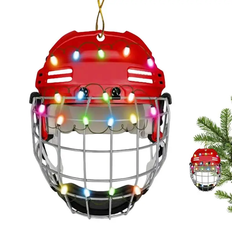 

Рождественские бейсбольные украшения, подвесные кулоны в форме бейсбольной кепки, персонализированные спортивные подвески