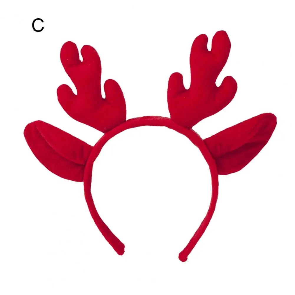 Вечерняя повязка для волос праздничная на голову с оленями украшения