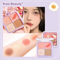 exquisite lasting nature flowing custard highlighter blush nude makeup monochrome rouge