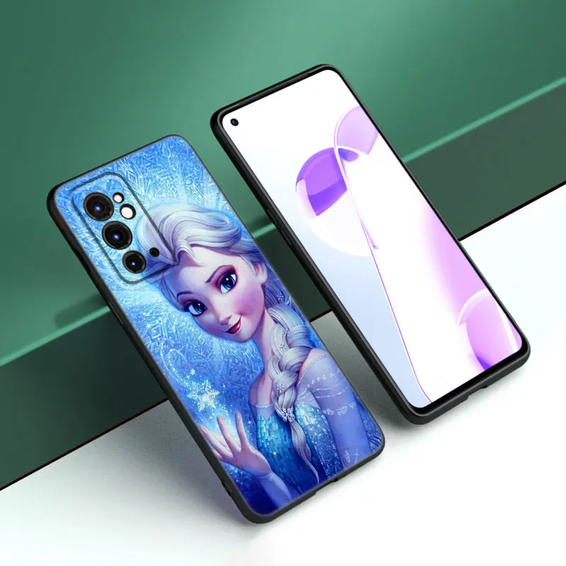 Черный силиконовый телефон F-Frozen для OnePlus 9 10 11 12 ACE 2V Pro 9RT 10T 10R Nord CE 2 3 Lite N10 N20 N30