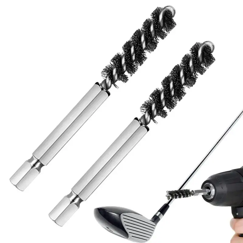 

Golf Hosel Brush Stainless Steel Electric Hosel Cleaner For Golf Clubs Golf Brush Tool Golf Hosel Cleaner Rust Removal Brush