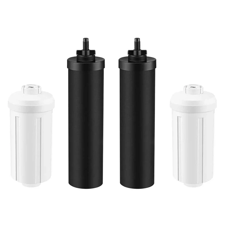 

Сменный фильтр для воды, 2 фильтра с активированным углем и 2 фторидных фильтра, совместимые с системой фильтрации воды очистителей CNIM Ho
