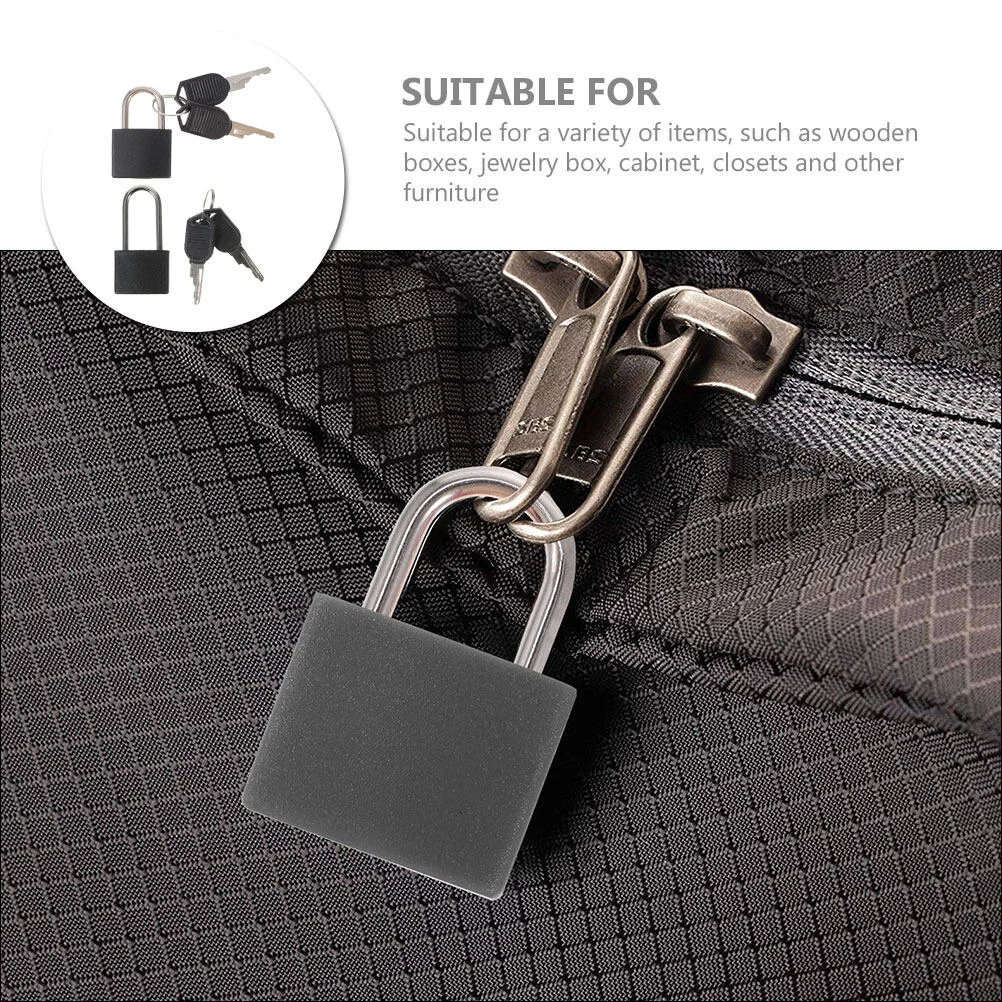 Small Brass Lock Mini Padlock Locks Key Padlocks Keys Locker Diary Metal Luggage