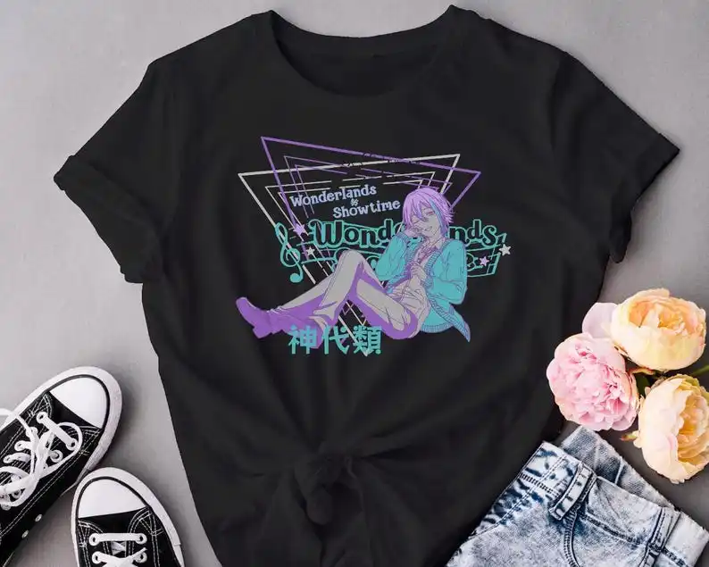 Камиширо Руи вдохновленный проект Sekai красочная сценическая футболка унисекс в
