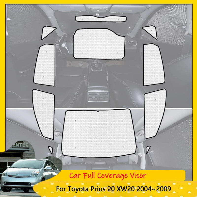 Светоотражающий чехол на лобовое стекло для Toyota Prius 20 XW20 2004 ~ 2009
