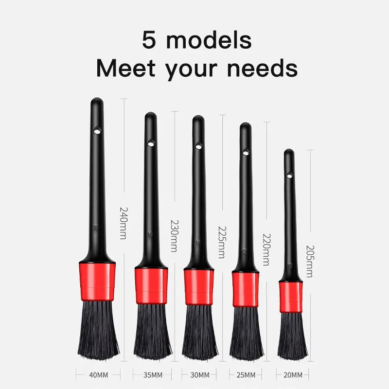 Cleaning Brush for Car Wash Detailing Brush Detail Brushes Automotive Interior Cleaning Tools Dashboard Air Outlet Wheel Brush