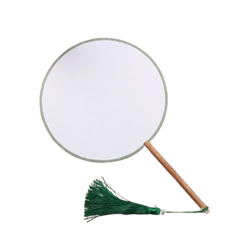 Деревянный шелковый пустой веер