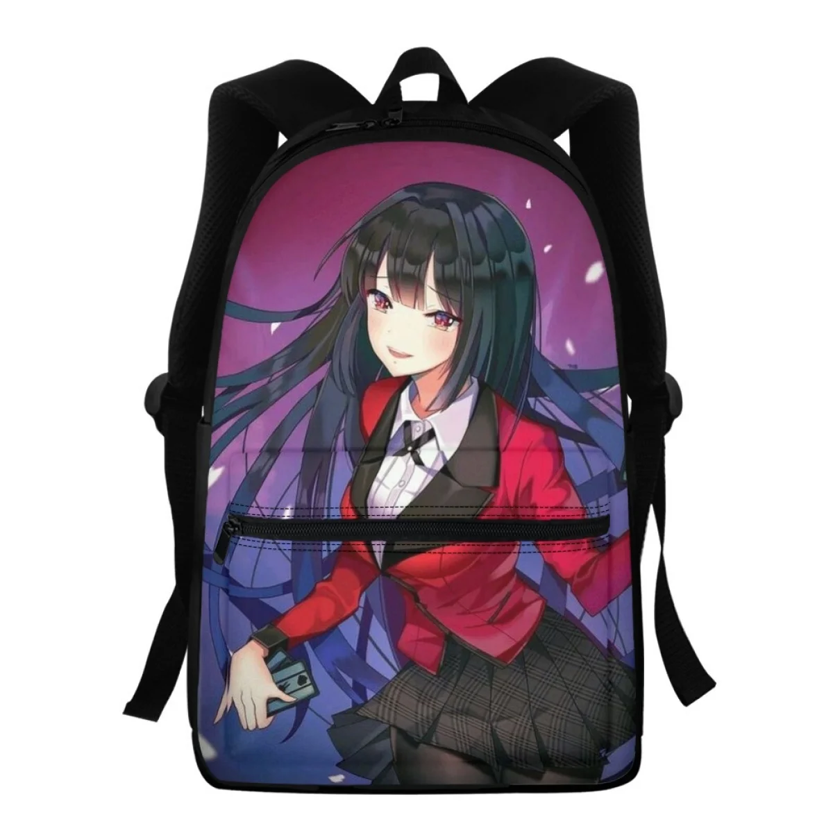 

FORUDESIGNS Manga Kakegurui Schoolbags Students Backpacks Girls' School Multi-functional Bookbags Travel Back Pack Mochila