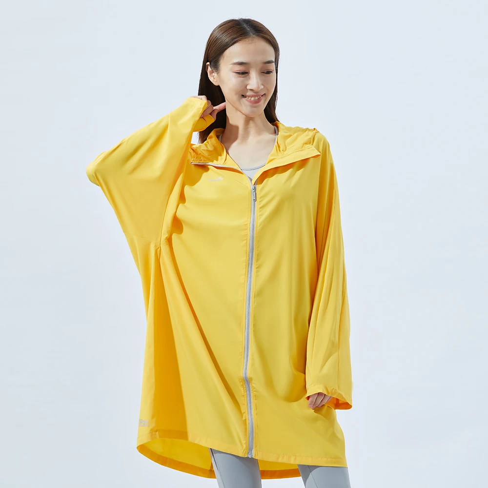

OhSunny Women Sun Protection Trench Anti-UV UPF50+ Sunscreen Skin Coats Breathable Clothing for Spring Summer Outdoors Beach
