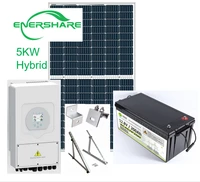 complete solar 5 kw 10kwh including solar panelbatteryinverter 666wh battery energy storage system application
