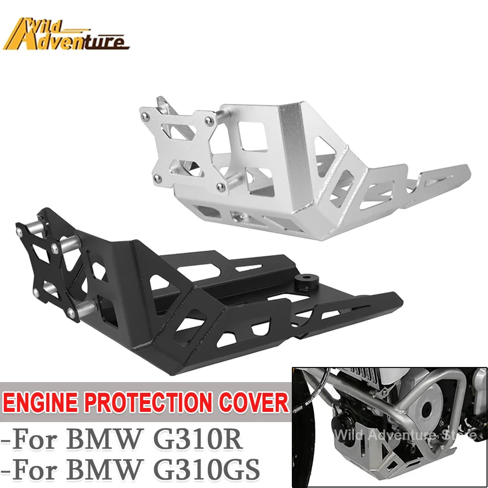 Фото Защитная крышка под двигателем для BMW G310R G310GS G310 R 2016-2019 2020 2021, аксессуары для мотоциклов, защитная пластина, защита рамы №1