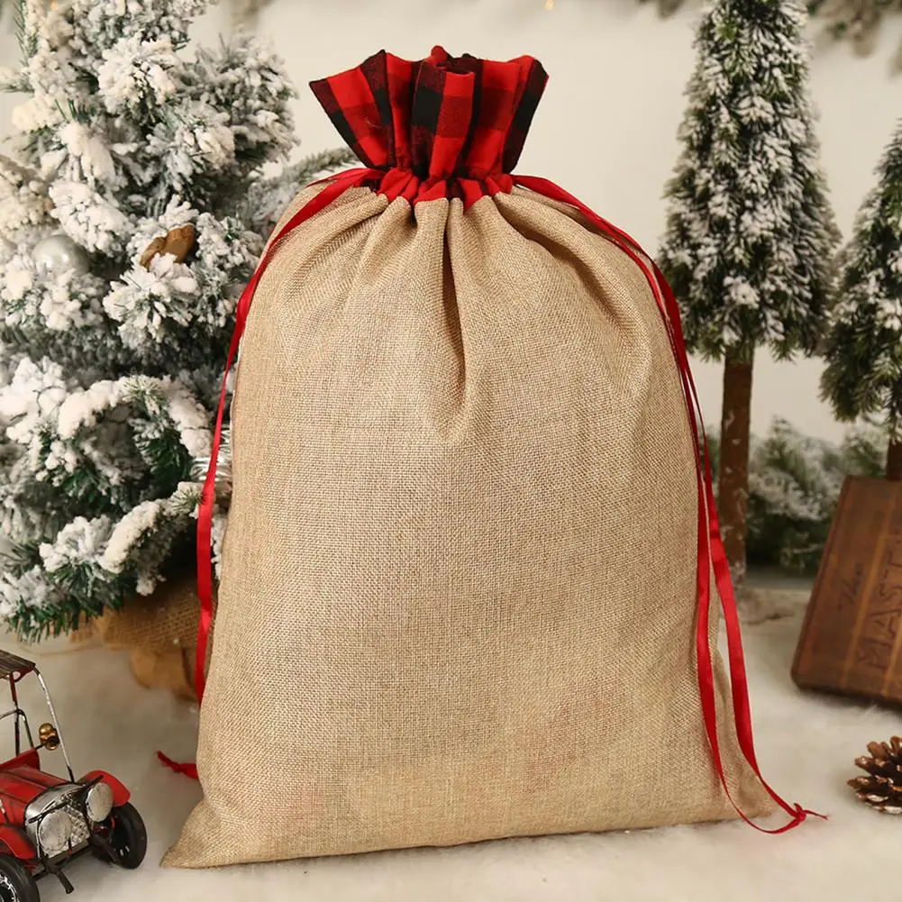 

Festival Prop Anti-fade Super Large Xmas Gift Candy Storage Bag Party Supplies