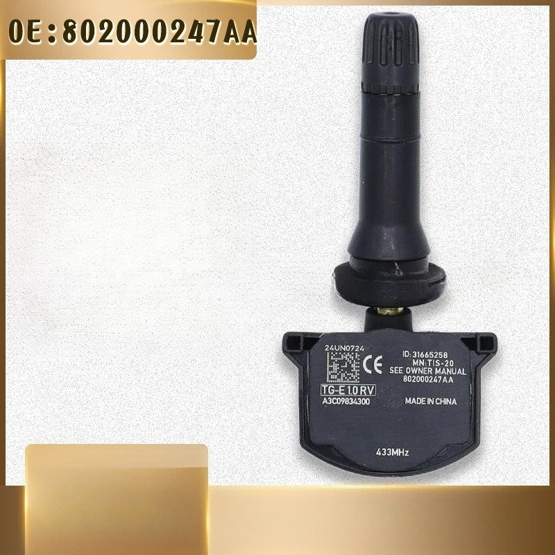 Фото 802000247AA 4 шт. tpms датчик давления в шинах для Chery Arrizo Tiggo 7 TPMS для EXEED LX Sinogold Junxing для Fulwin A8 Tiggo 3X №1