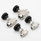 1 шт., игольчатый клапан из нержавеющей стали, 18 дюйма, 14 дюйма, 38 дюйма, 12 дюйма, BSP, аналог женской резьбы SS 304