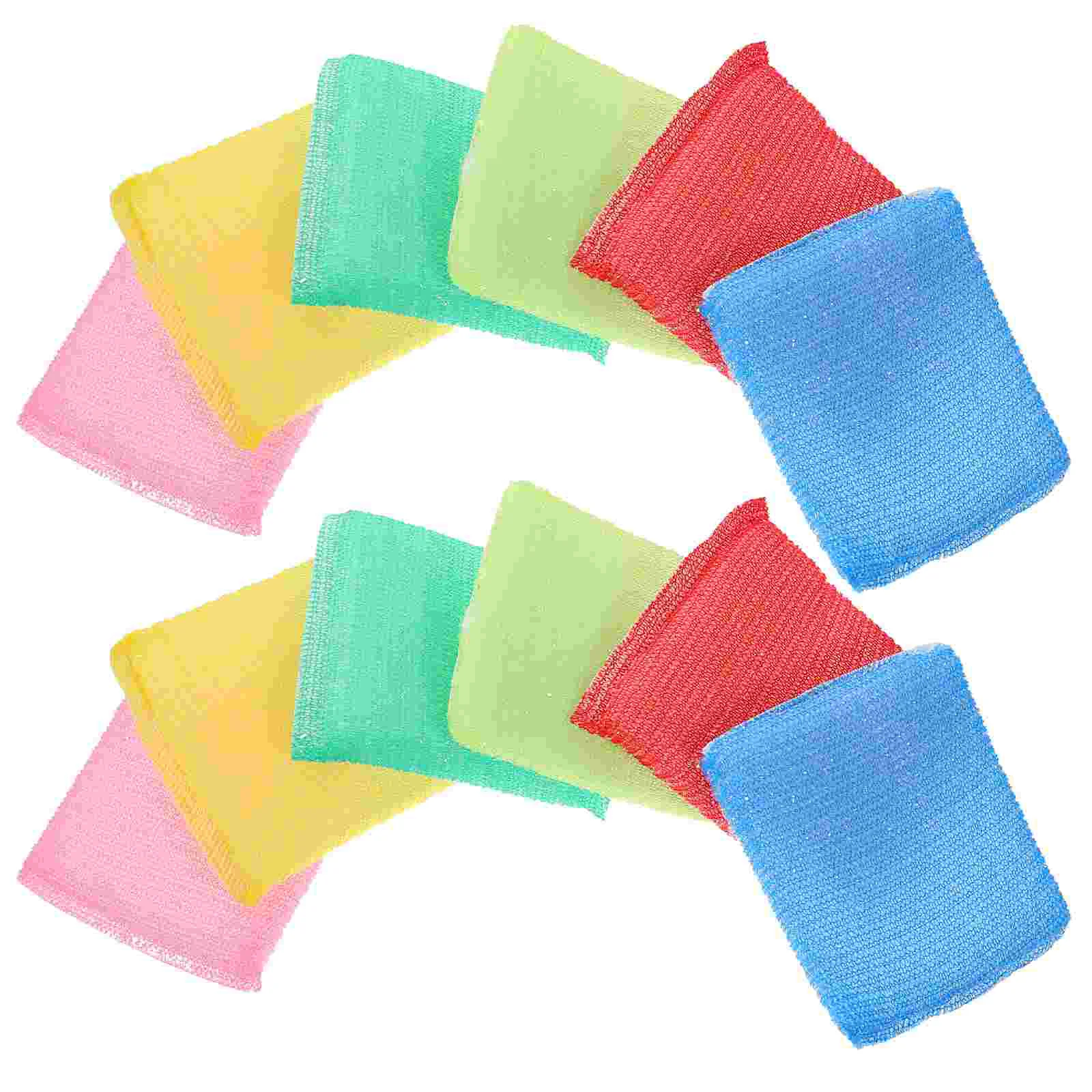 

12 Pcs Kitchen Dish Sponge Cleaning Sponges Tools Dishes Scouring Pad Rag Scrub Pads