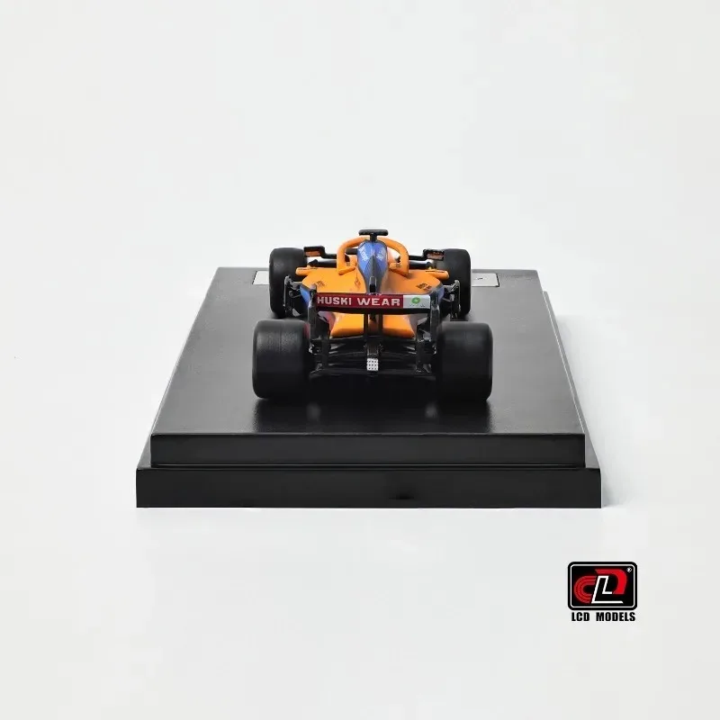 Фото ЖК-дисплей 1:64 MCL35 F1 #   Набор из 3 коллекционных металлических моделей машинок из сплава, литых под давлением, подарок на Рождество для мальчика №4