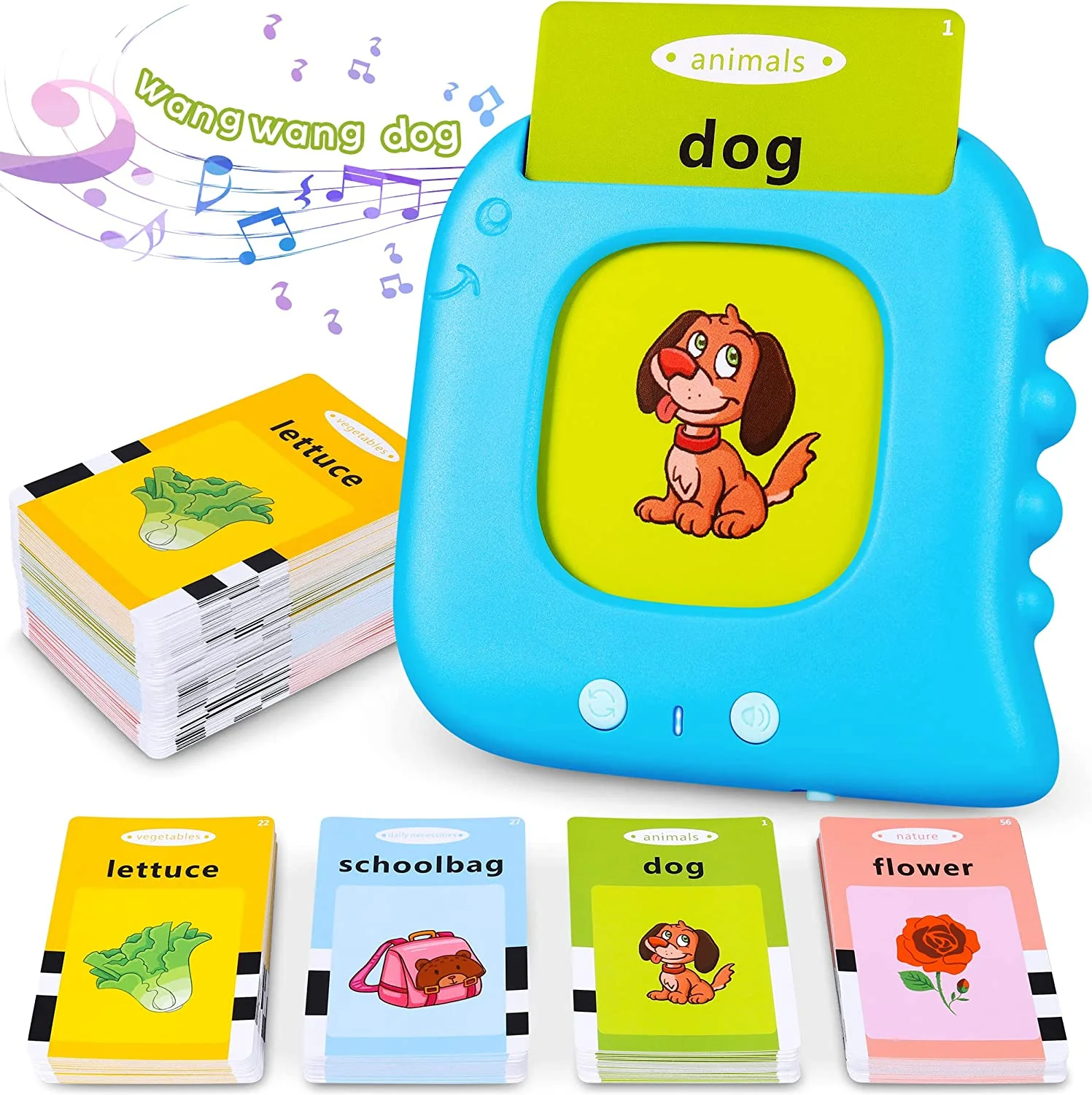 Talking Flash Cards,Kids Toddler Flash Cards with 224 Sight Words,Montessori Toys,Autism Sensory Toys,Speech Therapy Toys,Learni