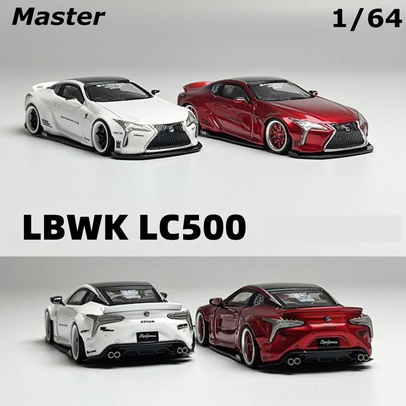 

Master 1/64 Model Car LBWK LC500 Alloy Vehicle Metal Collection Display Gifts