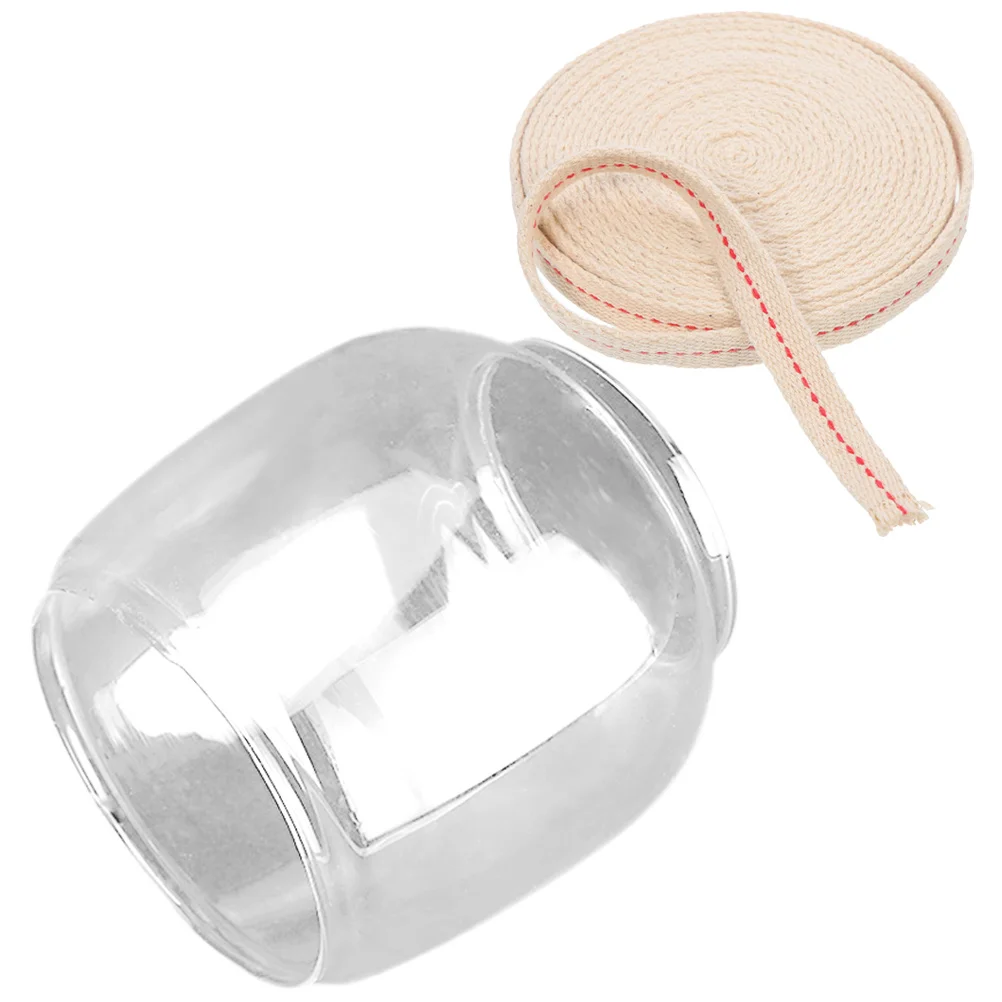 

Replacement Glass Shade Cotton Wick Vintage Accessories Nostalgia Kerosene Lamp Oil For lamps