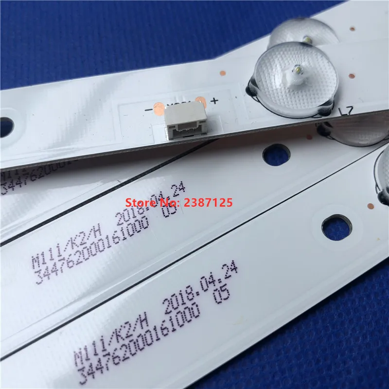 Светодиодная лента 9 ламп для DLED43GC4X9 GC43D09-ZC23FG-01 43PF5081/T3 43PF5031/T3 43PF5021/T3 T4312M LD43V22S LD43E12M