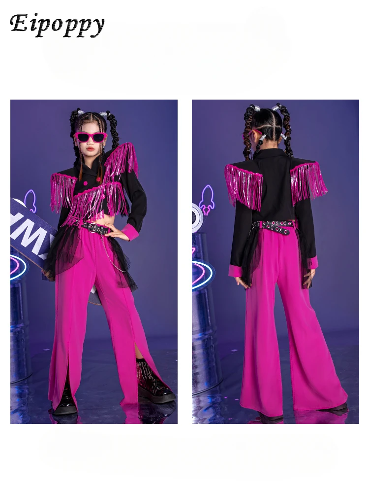 Одежда для подиума девочек одежда властителя детский модный крутой костюм