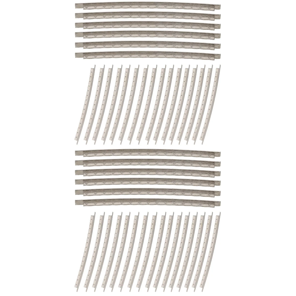 

80 Pcs Acoustic Guitar Frets White Copper Wire Line Ballad Durable Cupronickel Electric Wires Fretboard