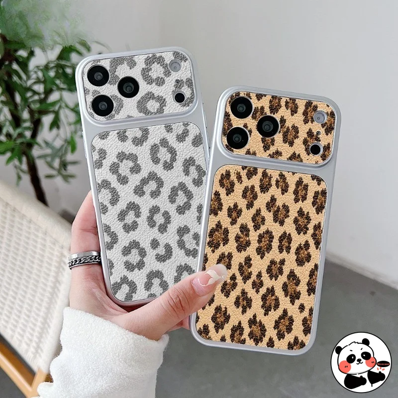 Фото Простой кожаный чехол с леопардовым принтом для Honor 600 500 400 300 Ultra 200 100 90 Smart 80 GT SE 70 Pro Lite 5G 4G, милый дизайн №1