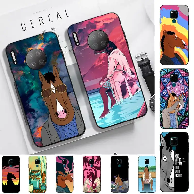 

B-Bojack-H-Horsemans Phone Case For Huawei Mate 10 20 30 40 50 lite pro Nova 3 3i 5 6 SE 7 pro 7SE