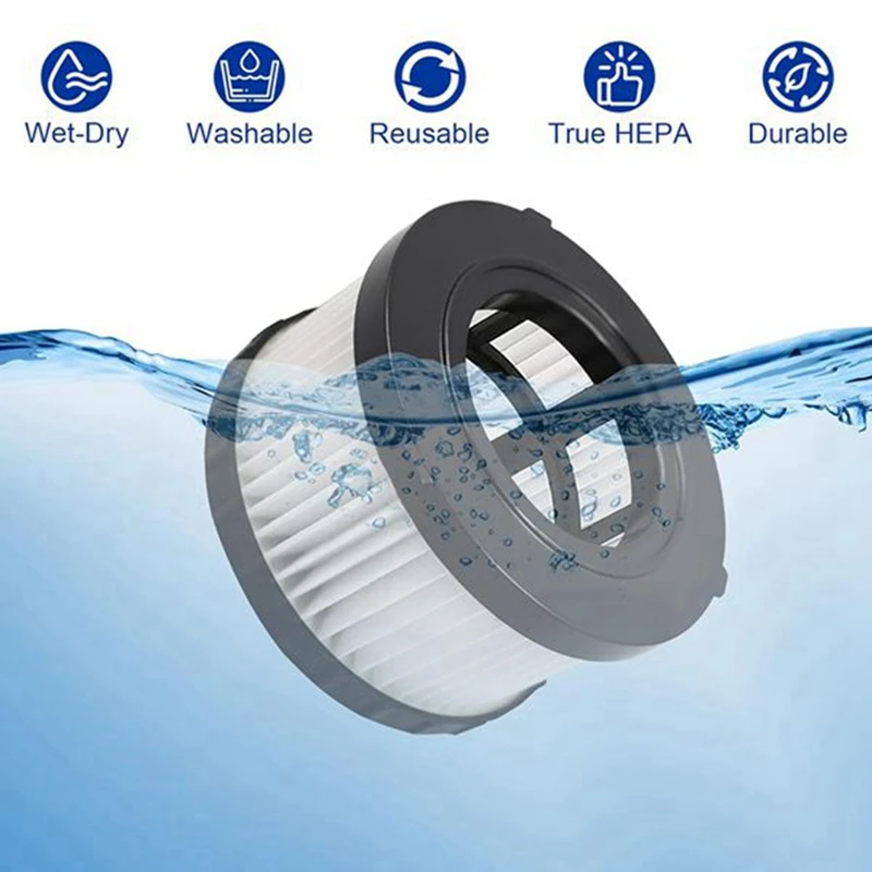 8 шт. DC5151H сменный HEPA-фильтр для Dewalt DC515 DCV517 DCV517B пылесос влажной и сухой уборки