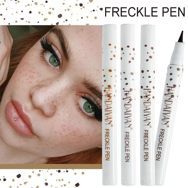 Lifelike Freckle Pen Faux Freckles Makeup Pen Long Lasting Waterproof Neutral Lightweight Face Freckle Make Up Tool 1pcs