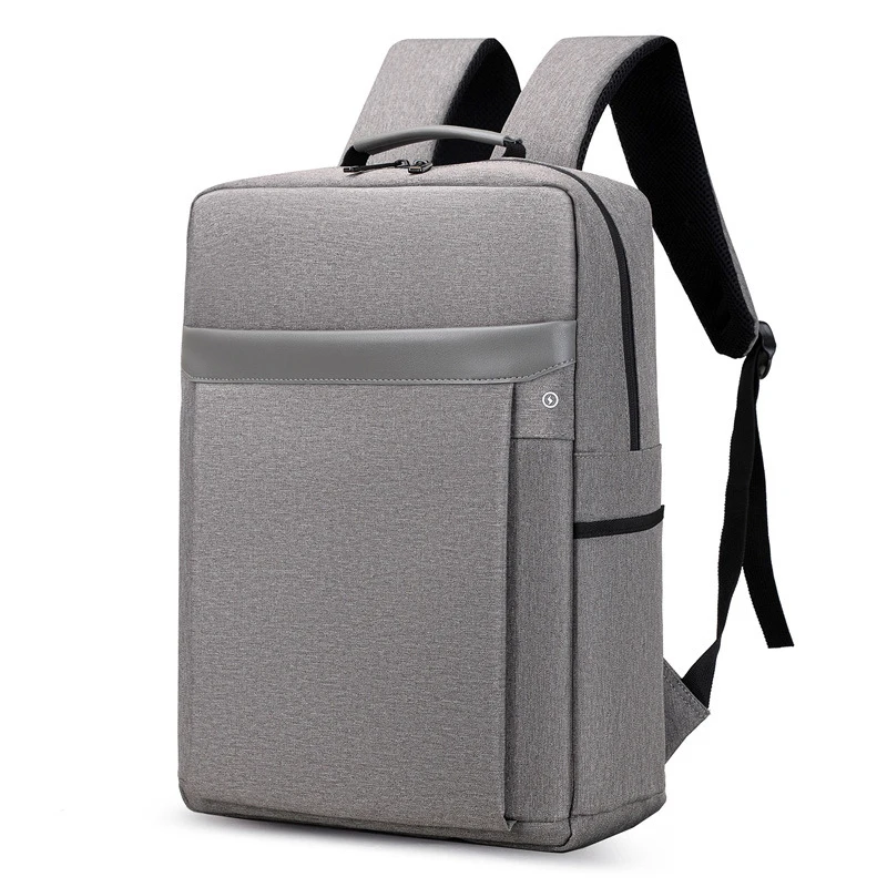 

Men Backpack Laptop 15.6 Inch Business USB Charging Multi-function Men's Backpack Gray