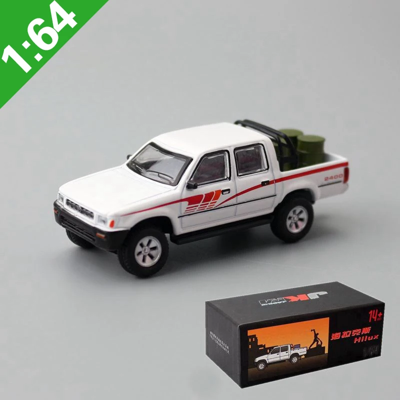 Оригинальная коробка 1:64 JKM Toyota Hilux пикап грузовик сплав автомобильные