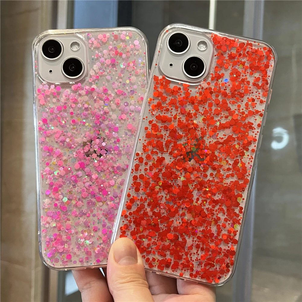 Цветной светящийся Блестящий Мягкий чехол для телефона Huawei Honor 10 10i 20 20i 20S 30 30S 7X 8X 9