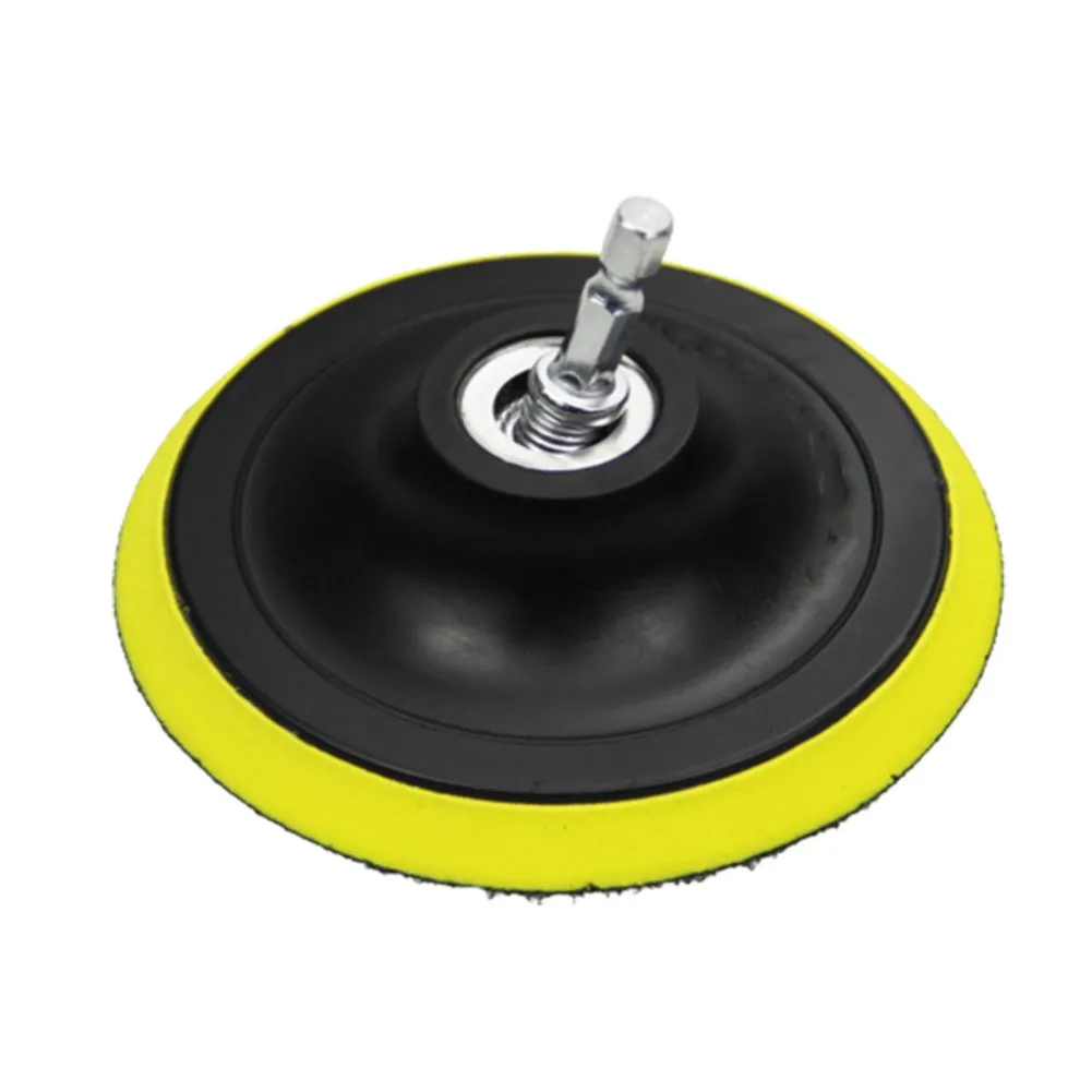 

1pc 5Inch 125mm Hook And Loop Buffing Pad Rotary Backing Pad With M10 Drill Adapter Backup Sanding Pad Sanding Disc For Polishig