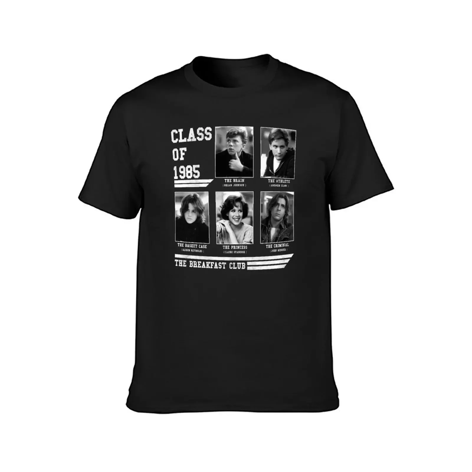 Футболка The завтрак Club-класс 1985 года винтажные мужские футболки большого и