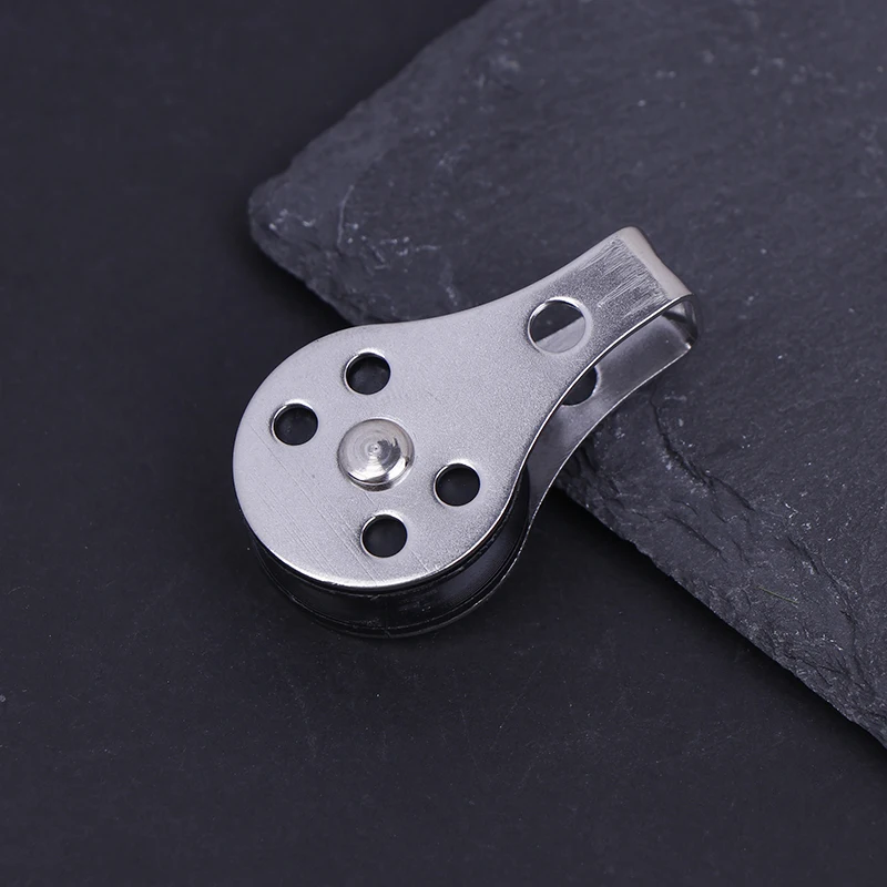 25 мм шкив из нержавеющей стали 316 одноколесный подшипник поворотный подъемный