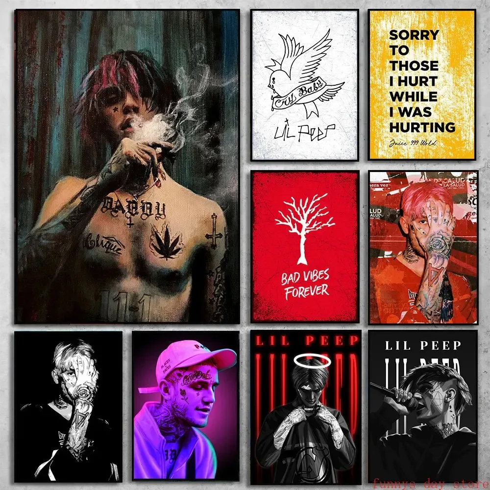 Настенная картина в стиле хип-хоп