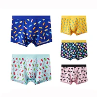 hhaleychan 1pc mens fashion cartoon printed underpants youth modal boxer briefs stretch cotton mens sexy underwear panties