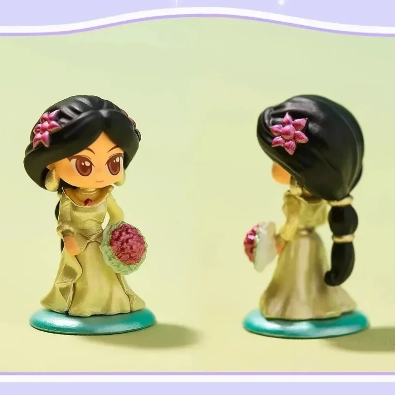 Kawaii Disney Princess Fairy Magic Stick Series слепая коробка 6 шт. Белла Золушка фигурки принцессы
