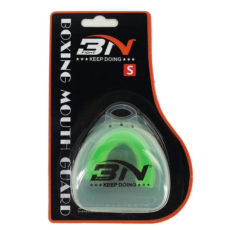 

1PC Mouthguard Boxing Taekwondo Muay Thai Sanda Fitness Sports Safety Protective Breathable Single Double Layers Adult Children