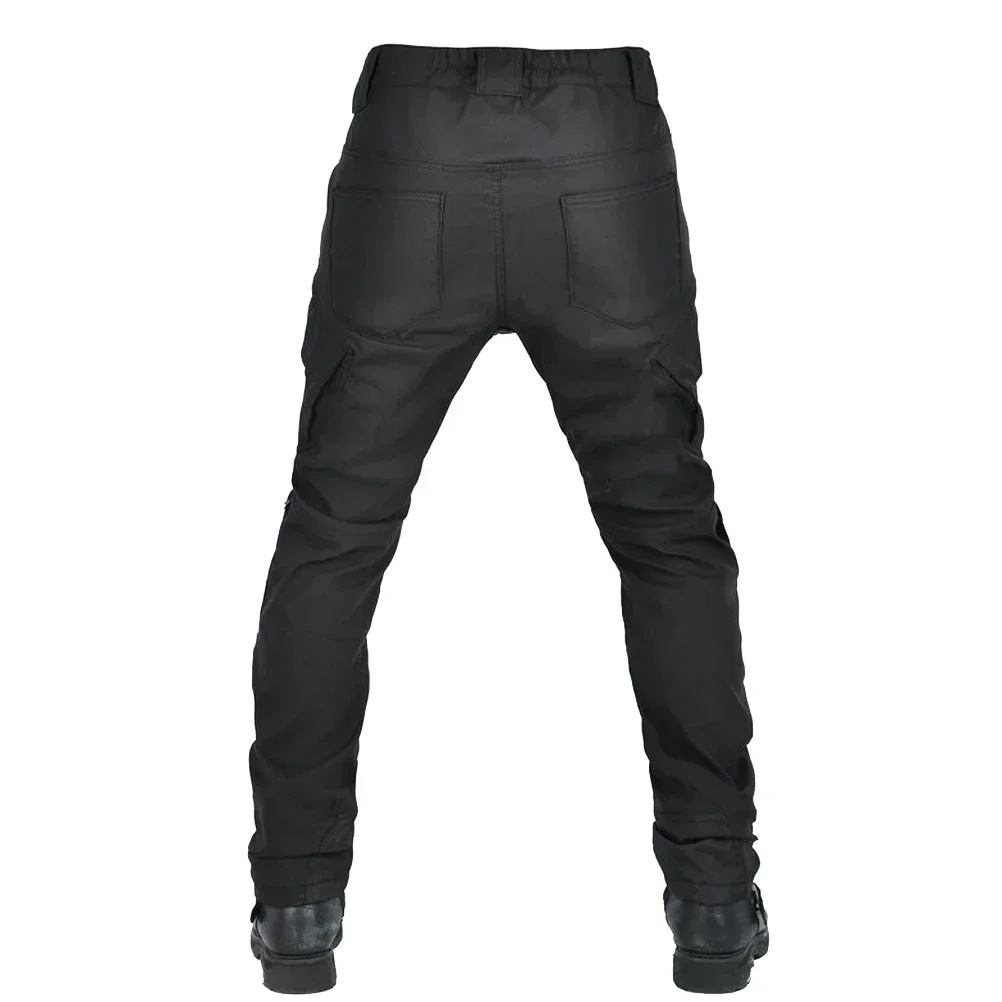 Водонепроницаемые мужские мотоциклетные брюки для верховой езды зимние плюс