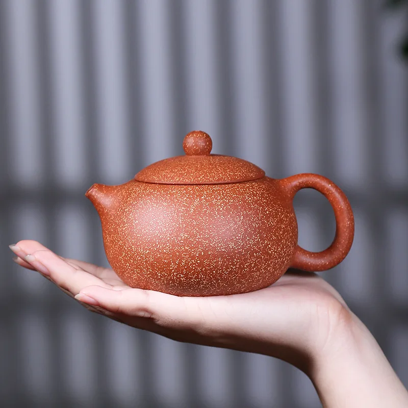 

Yixing Purple Clay Pot Western Shi Pot Dragon Blood Sand Kung Fu Tea Set Gift