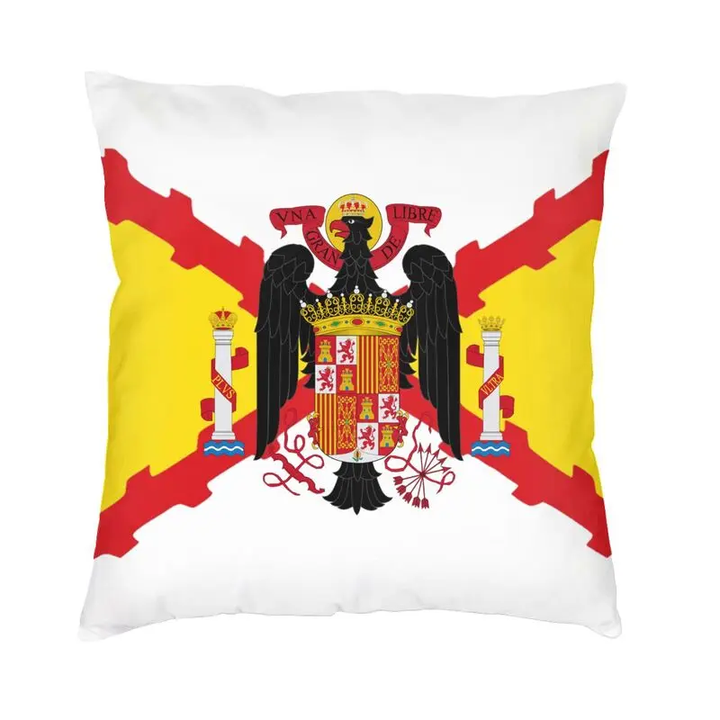 

Francoist Flag Of Spain Cushion Cover 3D Printing Spanish Franco Floor Pillow Case For Sofa Cover Pillowcase Decoration