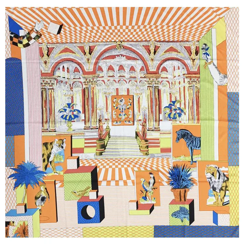 Рисунок 5 - 2022 осенне-зимний шарф большого размера