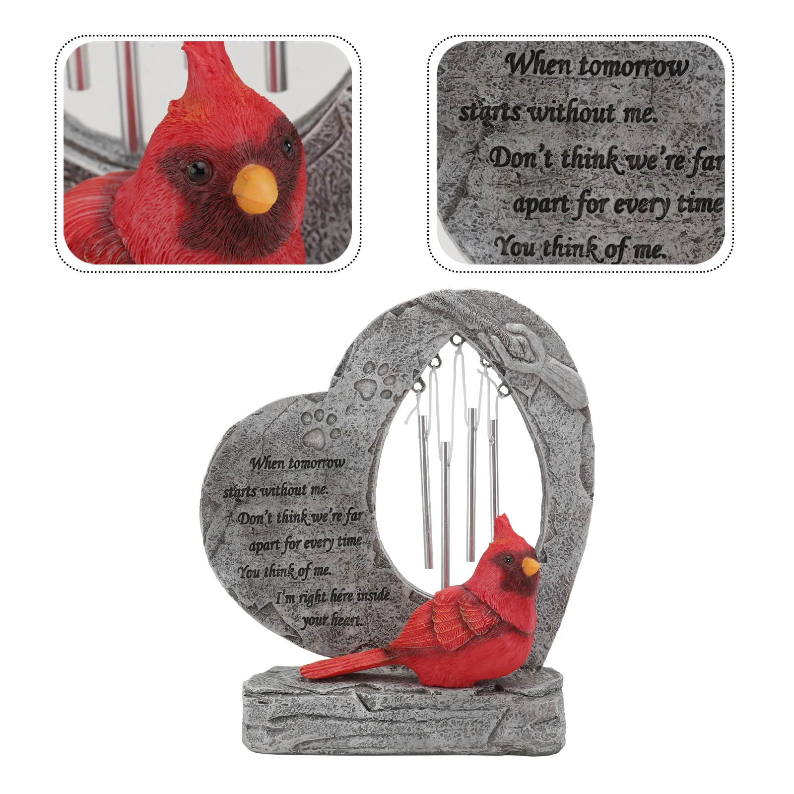 

1 шт., памятный камень в форме сердца для сада