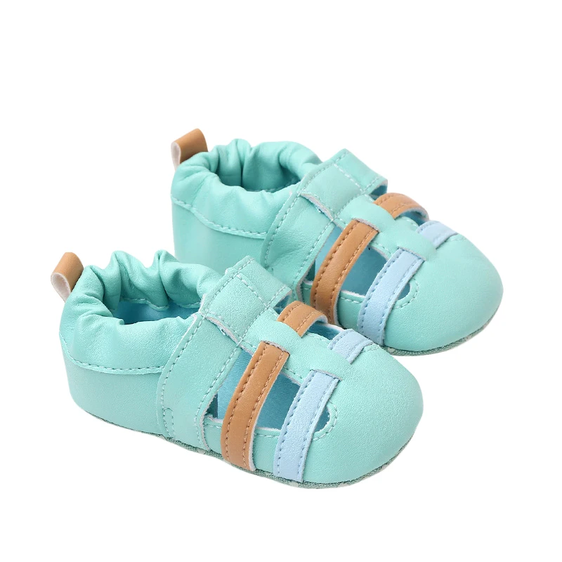 

Infant Baby Girls Boys Sandals Contrast Color Soft Sole Non-Slip Breathable Outdoor Beach Slipper Toddler First Walkers Shoes