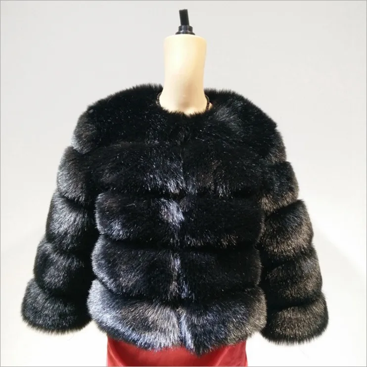 Fur New Fur Women's Coat Short Wool Splice Casual Versatile Artificial Fur